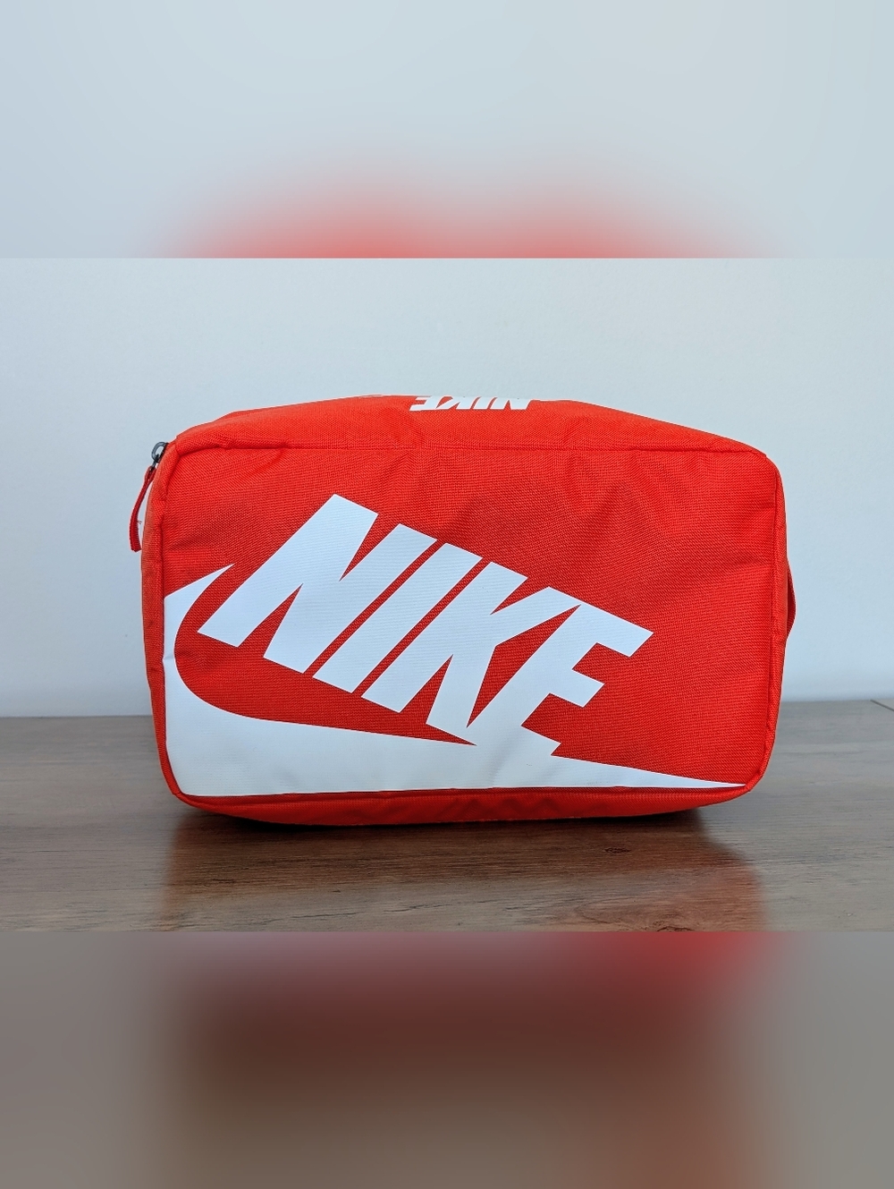 Nike Shoebox Bag Orange White Sneaker Storage Travel Case RN56323 Mens Womens